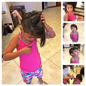 Shear Impressions Salon - This little girl could rock this haircut - Hair Salons Near Me - Riverview, Florida