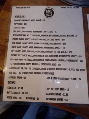 Bare Knuckle Pizza by null