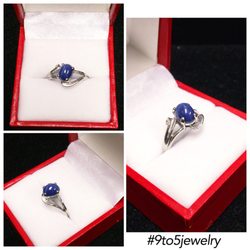 9 to 5 Pawn and Jewelry - #9to5webuygold #whitegold #starsapphire