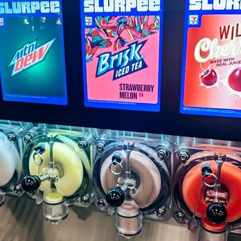 7-Eleven - a variety of sodas in a vending machine - Gas Stations Near Me - Las Vegas, Nevada 7-Eleven - a variety of sodas in a vending machine - Gas Stations Near Me - Las Vegas, Nevada