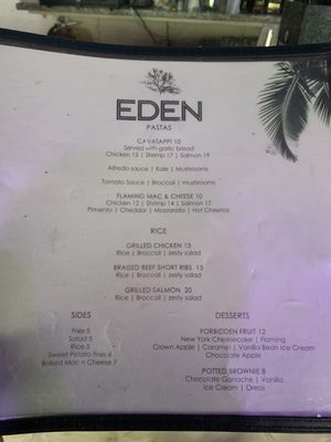 Menu photo 1 Eden Atlanta, GA