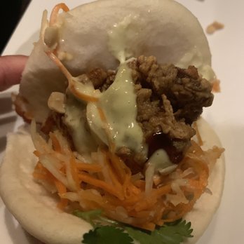 Ama - Delicious fried chicken bao buns. - Cocktail Bars Near Me - Hanalei, Hawaii