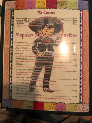 Menu photo 1 El Superior Restaurant Yerington, NV