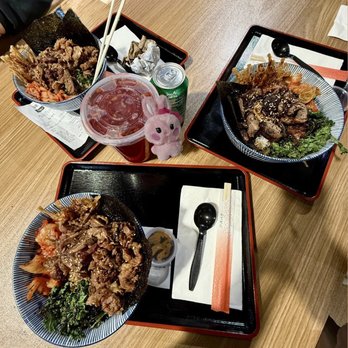 Kaidon - "legendary" yakiniku mountain bowl, grilled sirloin steak bowl - Japanese Near Me - West Covina, California