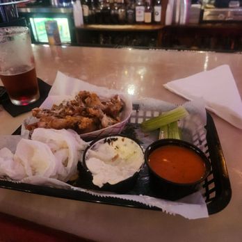 Alamo Jacks - Crispy, lemon pepper, buffalo and blue cheese on the side - Bars Near Me - Newnan, Georgia