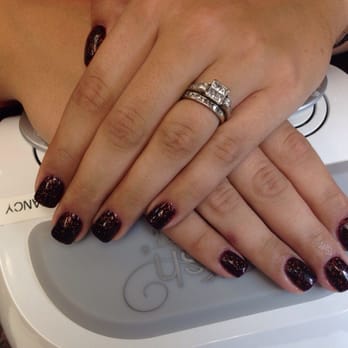 Marble Nails and Spa - Nancy did my nails! Gel number 428 and orange glitter number 228! Thank you nancy! - Nail Salons Near Me - Ventura, California Marble Nails and Spa - Nancy did my nails! Gel number 428 and orange glitter number 228! Thank you nancy! - Nail Salons Near Me - Ventura, California