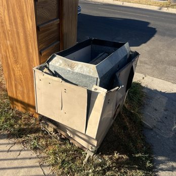 No Sweat Heating and Air Conditioning - Left this on the street. Not a good look, shouldn't this have been disposed of? - Heating & Air Conditioning/HVAC Near Me - Torrance, California No Sweat Heating and Air Conditioning - Left this on the street. Not a good look, shouldn't this have been disposed of? - Heating & Air Conditioning/HVAC Near Me - Torrance, California