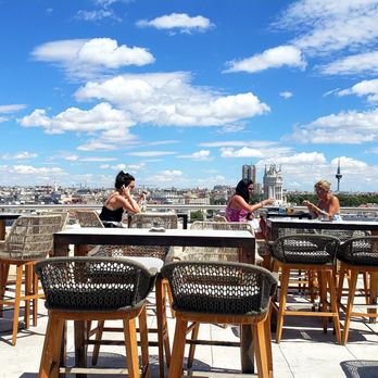 Tartan Roof - BEST views of Madrid at this JOINT 3 - Modern European Near Me - Madrid, M Tartan Roof - BEST views of Madrid at this JOINT 3 - Modern European Near Me - Madrid, M