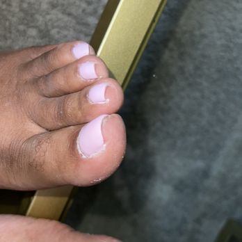 LV Nails & Spa - This is suppose to be a fresh gel pedi it looks a mess - Nail Technicians Near Me - Howell Township, New Jersey LV Nails & Spa - This is suppose to be a fresh gel pedi it looks a mess - Nail Technicians Near Me - Howell Township, New Jersey