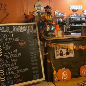 Bald Monkey Beanery - Bar area - Coffee & Tea Near Me - Goose Creek, South Carolina