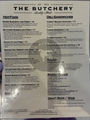 Menu photo 6 The Butchery Quality Meats Manhattan Beach, CA Menu photo 6 The Butchery Quality Meats Manhattan Beach, CA