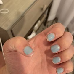Eden Nail & Spa - The ways my nail look ( 4 days after I had them redone)
