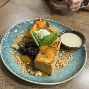 Tur - Mango sticky rice French toast - Breakfast & Brunch Near Me - San Francisco, California Tur - Mango sticky rice French toast - Breakfast & Brunch Near Me - San Francisco, California