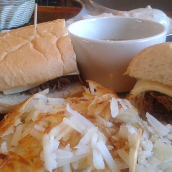 Trapper's Kettle - French dip with hash browns - American Near Me - Belfield, North Dakota Trapper's Kettle - French dip with hash browns - American Near Me - Belfield, North Dakota