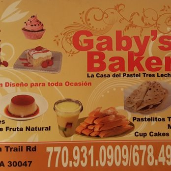 Gaby's Mexican Bakery - the menu - Bakeries Near Me - Lilburn, Georgia Gaby's Mexican Bakery - the menu - Bakeries Near Me - Lilburn, Georgia
