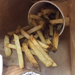 Five Guys - Large fries. Filled to the top with extra in the bag