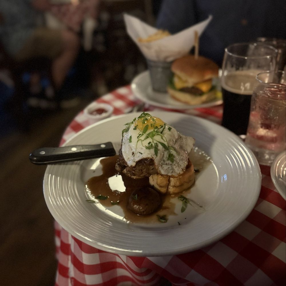 P.J. Clarke's - GENTLEMEN'S CHOPPED STEAK - American Near Me - New York, New York P.J. Clarke's - GENTLEMEN'S CHOPPED STEAK - American Near Me - New York, New York