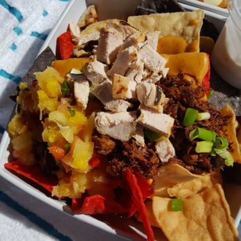 Umalu - Kalua pork and chicken nachos - Hawaiian Near Me - Lahaina, Hawaii Umalu - Kalua pork and chicken nachos - Hawaiian Near Me - Lahaina, Hawaii