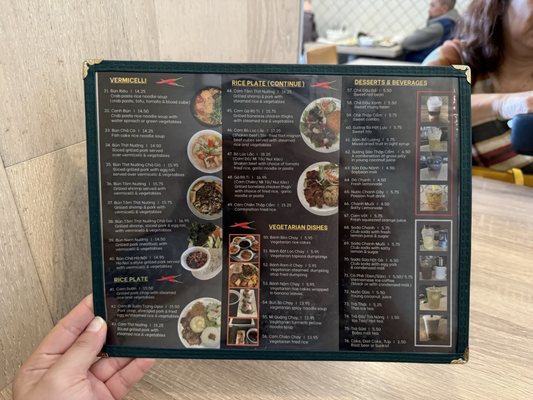Menu photo 2 Hue Restaurant San Jose, CA Menu photo 2 Hue Restaurant San Jose, CA