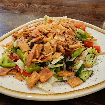 Happy Time Mediterranean Restaurant - Fattoush - Middle Eastern Near Me - El Cajon, California Happy Time Mediterranean Restaurant - Fattoush - Middle Eastern Near Me - El Cajon, California