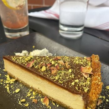 Moona - Halva cheesecake - Mediterranean Near Me - Cambridge, Massachusetts