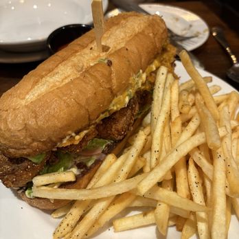 The Porch - Shrimp Po' Boy - Southern Near Me - Sacramento, California The Porch - Shrimp Po' Boy - Southern Near Me - Sacramento, California