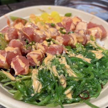 BOPJO Korean-Mexican Grill - Poke Bowl with Tuna - Korean Near Me - San Diego, California