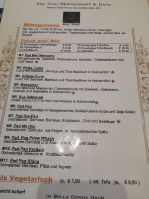 Menu photo 2 Mai Thai Restaurant Bad Oldesloe, SH Menu photo 2 Mai Thai Restaurant Bad Oldesloe, SH