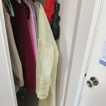 Villa Sorrento - A personal protective equipment (PPE) was found hanging inside one of the resident's closet. - Assisted Living Facilities Near Me - Torrance, California Villa Sorrento - A personal protective equipment (PPE) was found hanging inside one of the resident's closet. - Assisted Living Facilities Near Me - Torrance, California
