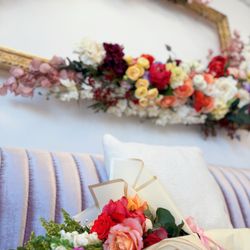 Blooming Box - My bouquet on their couch
