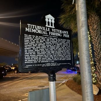 Pier 220 - Outside sign and history - Seafood Near Me - Titusville, Florida