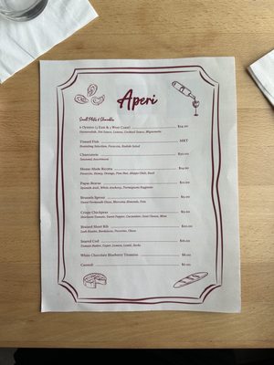 Menu photo 6 Aperi St. Louis, MO
