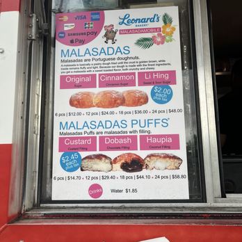 Leonard's Bakery - Flavors - Food Trucks Near Me - Kaneohe, Hawaii
