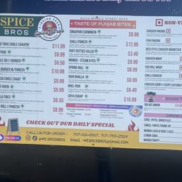 Menu Menu