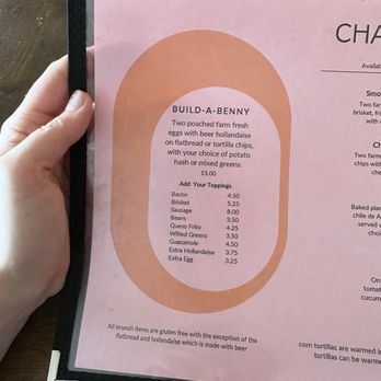 Chadwick's - Menu - Canadian (New) Near Me - Toronto, Ontario