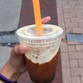 Fruity Yogurt - Mango w boba:) - Ice Cream & Frozen Yogurt Near Me - Princeton, New Jersey