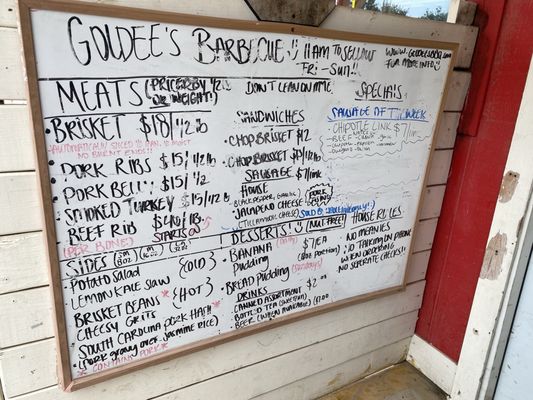 Menu photo 7 Goldee’s BBQ Fort Worth, TX