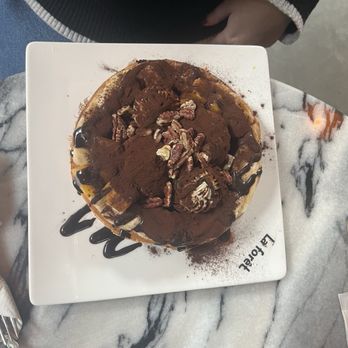 La Forêt - Choco banana waffles - Coffee & Tea Near Me - Burnaby, British Columbia La Forêt - Choco banana waffles - Coffee & Tea Near Me - Burnaby, British Columbia