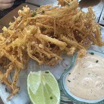 Orchard City Kitchen - Fried enoki - New American Near Me - Campbell, California