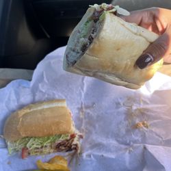 Big Blue's Sub Shop - Hot turkey and pastrami