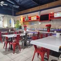 Snow & Crab - Inside seating area