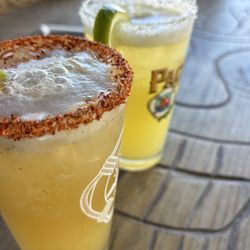 The Spot - Dirty Diablo and traditional Margarita