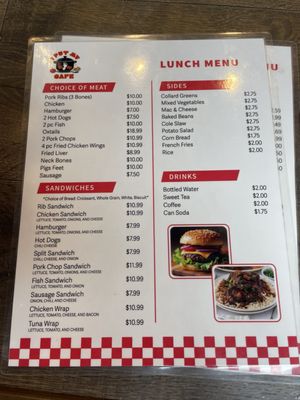 Menu photo 7 I Put My Foot N It Cafe Scottdale, GA