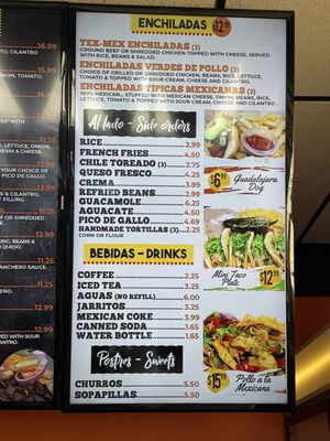 Menu photo 3 El Taco Shop Mocksville, NC
