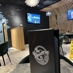 The Reserve Culinary Tavern - Interior with TVs