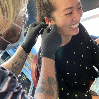 Blue Collar Tattoo - Conch piercing - Tattoo Near Me - Costa Mesa, California Blue Collar Tattoo - Conch piercing - Tattoo Near Me - Costa Mesa, California