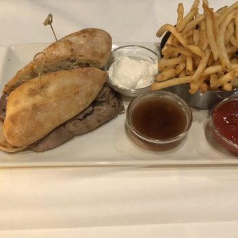 Sullivan's Steakhouse - Lunch Prime Shaved Steak French Dip - Steakhouses Near Me - Naperville, Illinois