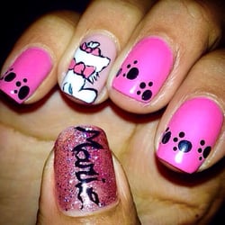 Caro Nails Cancun - Marie je t'aime :)