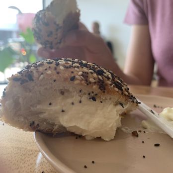 Grove Surf + Coffee - Everything bagel with cheese cream ball. Sheesh. - Coffee & Tea Near Me - St. Pete Beach, Florida Grove Surf + Coffee - Everything bagel with cheese cream ball. Sheesh. - Coffee & Tea Near Me - St. Pete Beach, Florida