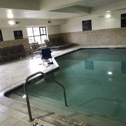 indoor pool only - not hot tub and closes at 10pm indoor pool only - not hot tub and closes at 10pm